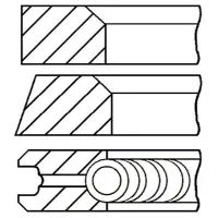 Set segmenti piston GOETZE ENGINE 08-117900-00