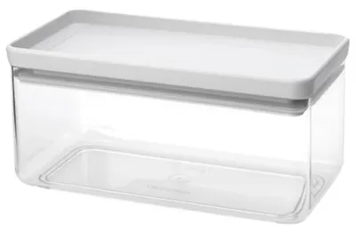Cutie pentru depozitarea produselor Brabantia - Tasty+ Stackable, 1.5 l, Light Grey