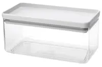 Cutie pentru depozitarea produselor Brabantia - Tasty+ Stackable, 1.5 l, Light Grey