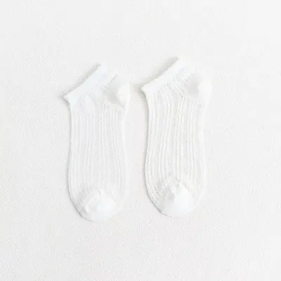 Sosete pentru dama, SS245, Alb, marime universala (35-39)