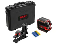 Laser verde, cu linii în cruce si punct, X2 GREEN Professional (adaptor si valiza incluse) - Sola-71014101
