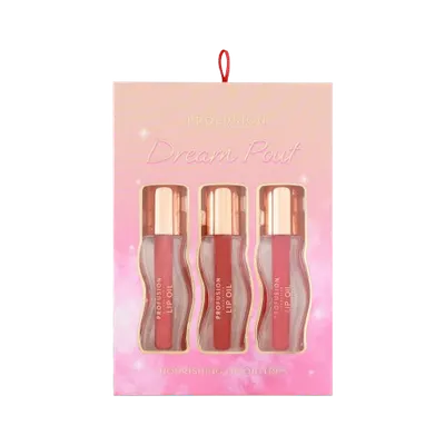 Set 3 uleiuri pentru buze, 3 x 2.3ml, Profusion Cosmetics