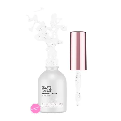 Ojă Semi Saute Nails Matt Eggshell Top No Wipe 8ml