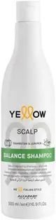 Alfaparf Yellow Scalp Șampon echilibrant pentru păr și scalp gras, 500 ml