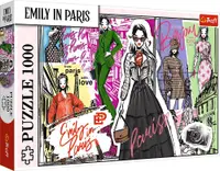 Puzzle Trefl din 1000 piese - Emily in Paris: Inspirații de modă