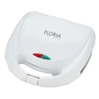 Sandwich Maker, Indicator Luminos, Invelis Exterior Rezistent la Caldura, Putere 750W, Alb