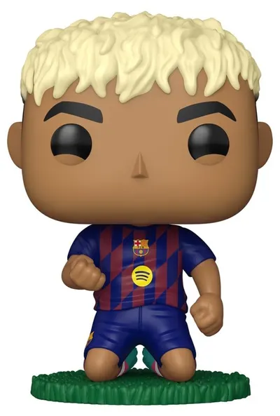 Figurină Funko POP! Football: FC Barcelona - Lamine Yamal (Kneeling) #107