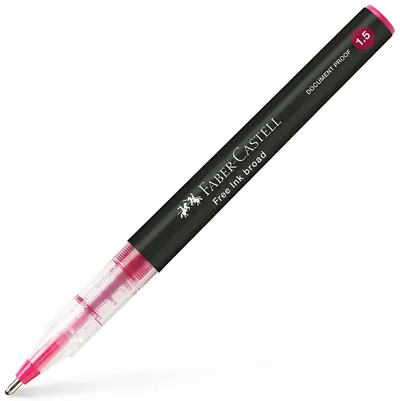 Roller Faber-Castell Free Ink - 1.5 mm, visiniu