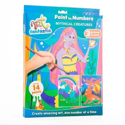 Art Fantastic 3 In 1 Mythic Creatures