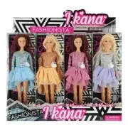 Jucarie papusa I Kana 29cm + accesorii, diverse modele, +3 ani, MegaCreative, 547636