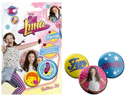 Set de insigne Craze - Soy Luna, 3 buc.