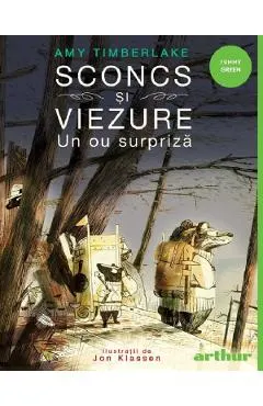 Sconcs si viezure. Un ou surpiza