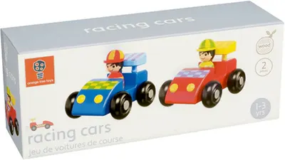 Set de masine de curse Orange Tree Toys