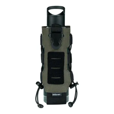 Suport sticla apa reglabil MOLLE 101 INC - VERDE