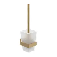 Perie wc cu suport de perete Villeroy Boch Elements Striking auriu periat
