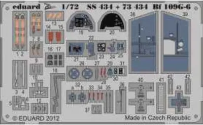 Kit de construit - Avion Messerschmitt BF-109 G-6