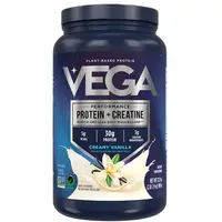 Proteina Vegetala + Creatina cu Aroma de Vanilie 960g