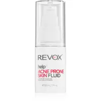 Revox B77 Help Acne Prone Skin Fluid Fluid pentru hidratare usoara pentru ten acneic 30 ml
