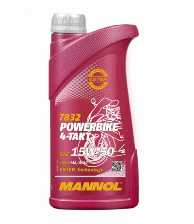Ulei motociclete 15w50, Mannol PowerBike Sintetic 1L