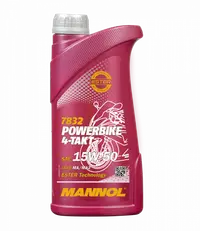 Ulei motociclete 15w50, Mannol PowerBike Sintetic 1L