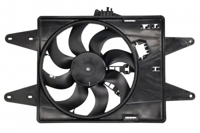 Ventilator radiator (cu carcasa) potrivit FIAT DOBLO MINIVAN 1.9D 03.01