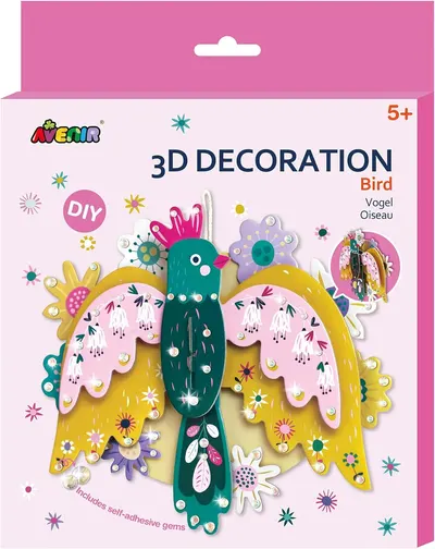Set creativ Avenir - Fă-ți singur 3D decorațiune, Pasăre