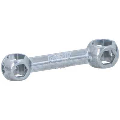 Cheie bicicletă aluminiu 6-15 mm - 10 mărimi - Bicycle Gear