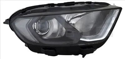 Far fata Stanga (H1 LED, electric, cu motor, culoare insertie: negru) potrivit FORD ECOSPORT 10.17