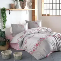 Lenjerie de pat ranforce clasy king size (lorinda)