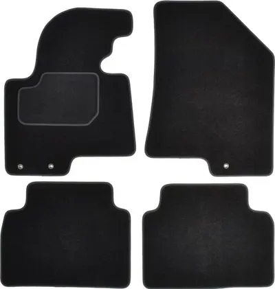 Covorase auto (set, velur, 4 bucati, culoare negru) KIA SPORTAGE dupa 2010