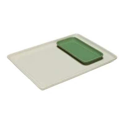 Tăvi decorative 2 buc. din ceramică 26x35 cm Amare – Hübsch
