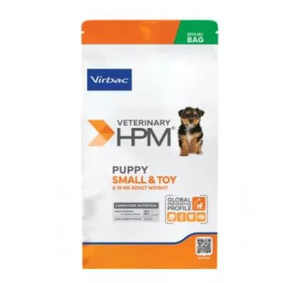 Hrana uscata pentru caini Virbac HPM Baby Small Toy 1,5 kg