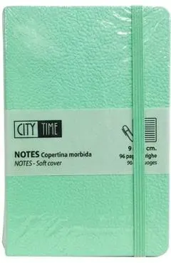 Mini agenda verde pastel nedatata