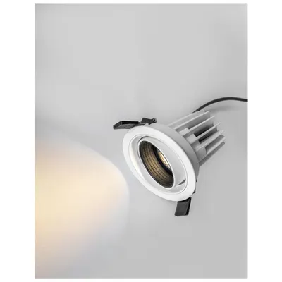 Spot MEA Alb Aluminiu Luminus 15 Wat 1275Lm 3000K IP20 Included Philips Driver 15 Wat
