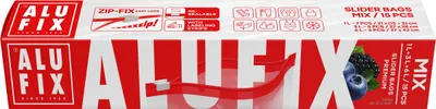Pungi cu fermoar ALUFIX - ZIP-FIX, 15 buc.