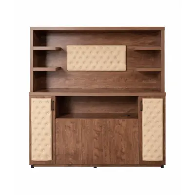 Dulap Arhivare SMART HEATER cu cabinet inferior decorativ -maro stejar