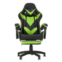 Scaun ergonomic gaming, spatar rabatabil, suport lombar, suport retractabil picioare, tetiera, inaltime reglabila 122-130 cm