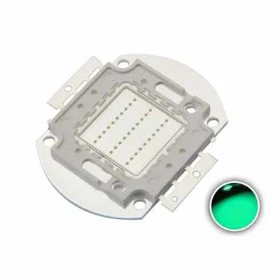 Bec Led ( pastila proiector ) – 30w/Verde (42x42mm)