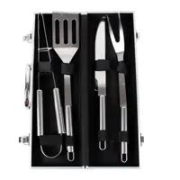 Accesorii pentru Gratar, Diplomat de Aluminiu, 4 Bucati