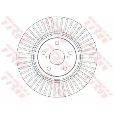 Disc frana TRW DF6268