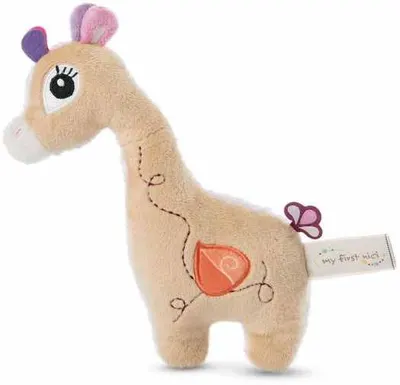 Jucărie moale 2D Nici - Sasuma girafa, 20 cm