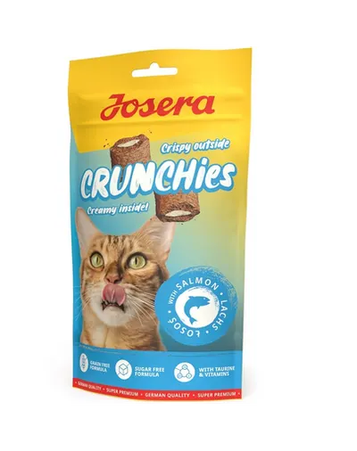 JOSERA Crunchies with Salmon 60 g recompense cu somon pentru pisici