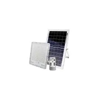 Proiector solar LED, control telecomanda, autonomie 14h, 5000K, 4500lm, 200W, panou solar 6V 25W