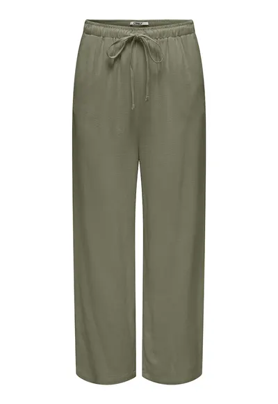 Pantaloni dama 15322263 - Viscoza/In - Verde - Verde