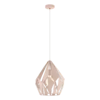 Lampa suspendata CARLTON-P pastel apricot 220-240V,50/60Hz