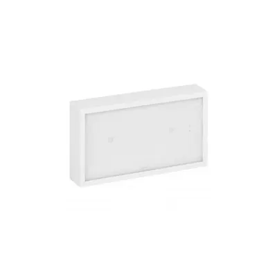Decorative frame URA ONE - pentru surface mounting - alb