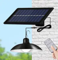 RESIGILAT - Lampa solara suspendata, cu telecomanda, 90 Lm/W