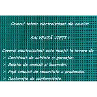 Covor electroizolant din cauciuc Grosime 6mm