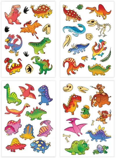 Set de tatuaje temporare Dodo - Dinotime
