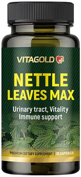 Nettle Leaves Max, 30 capsule, Vitagold